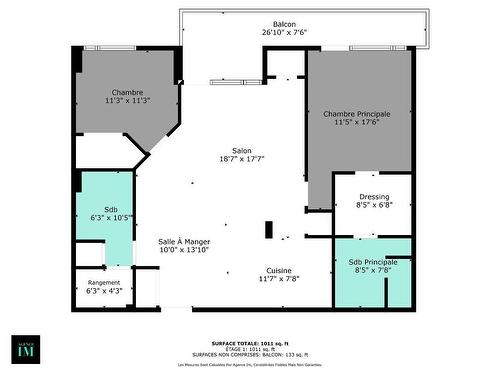 Plan (croquis) - 1115-1150 Rue St-Denis, Montréal (Ville-Marie), QC - Other