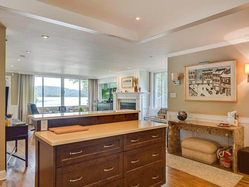 Kitchen - 1584 Rue Roy, Prévost, QC - Indoor With Fireplace