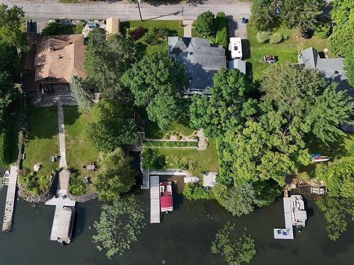 Aerial photo - 1584 Rue Roy, Prévost, QC - Outdoor With Body Of Water With View