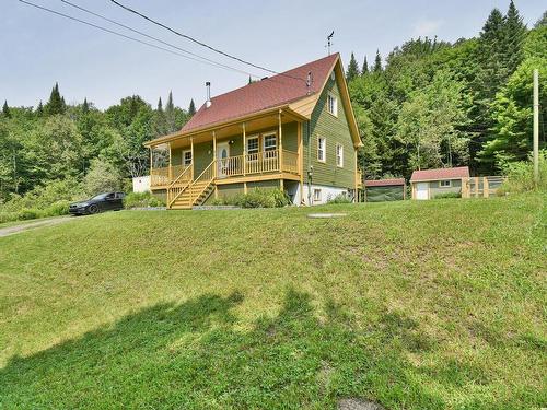 Vue d'ensemble - 3338 Ch. Du Cerf, Mont-Blanc, QC - Outdoor With Deck Patio Veranda