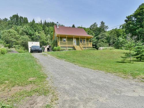 Vue d'ensemble - 3338 Ch. Du Cerf, Mont-Blanc, QC - Outdoor With Deck Patio Veranda