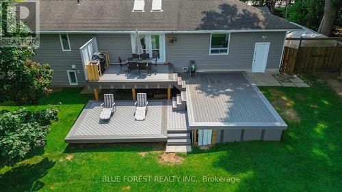 25172 Talbot Line, West Elgin (West Lorne), ON - Outdoor With Deck Patio Veranda