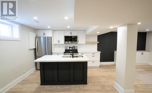 242 West 18Th Street, Hamilton (Buchanan), ON - Indoor Photo Showing Kitchen With Stainless Steel Kitchen