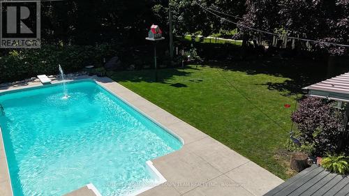 213 Pryde Boulevard, South Huron (Exeter), ON - Outdoor With In Ground Pool With Backyard