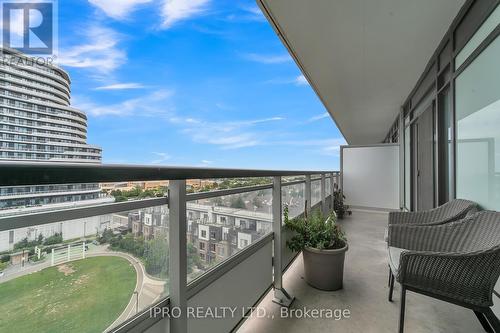 801 - 2560 Eglinton Avenue W, Mississauga (Central Erin Mills), ON - Outdoor With Balcony With View With Exterior