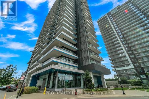 801 - 2560 Eglinton Avenue W, Mississauga (Central Erin Mills), ON - Outdoor With Balcony With Facade