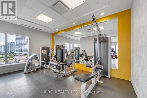 801 - 2560 Eglinton Avenue W, Mississauga (Central Erin Mills), ON - Indoor Photo Showing Gym Room