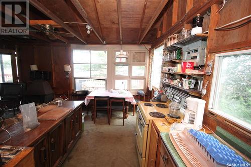 703 Byng Avenue, Wakaw Lake, SK - Indoor Photo Showing Kitchen With Double Sink