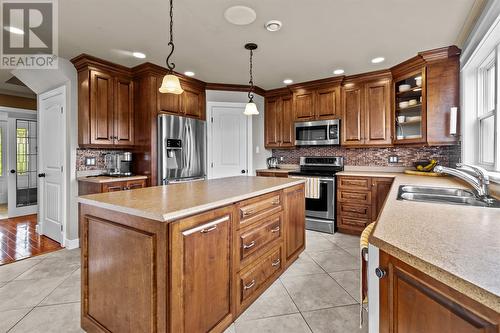 69 Motion Bay Road, Petty Harbour Maddox Cove, NL - Indoor Photo Showing Kitchen With Double Sink