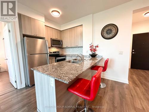 311 - 65 Yorkland Boulevard, Brampton (Goreway Drive Corridor), ON - Indoor Photo Showing Kitchen With Double Sink With Upgraded Kitchen