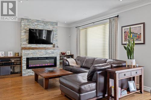 6 Pembury Close, Mount Pearl, NL - Indoor Photo Showing Living Room With Fireplace