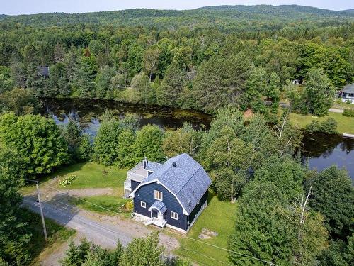 Photo aÃ©rienne - 165 Petit Lac Du Castor, Hérouxville, QC - Outdoor With View