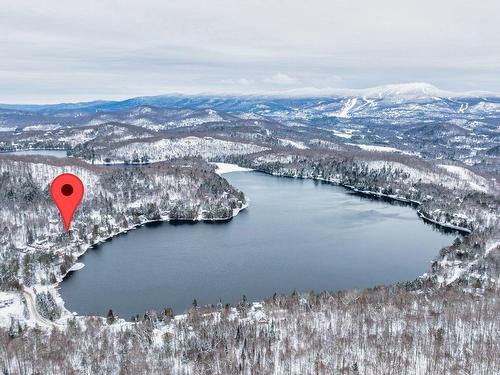 Aerial photo - 286 Ch. Bréard, Mont-Tremblant, QC - Outdoor With Body Of Water With View