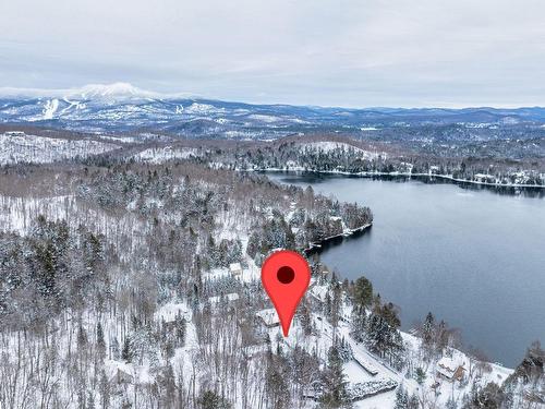 Aerial photo - 286 Ch. Bréard, Mont-Tremblant, QC - Outdoor With Body Of Water With View