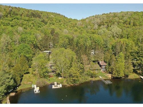 Photo aÃ©rienne - 286 Ch. Bréard, Mont-Tremblant, QC - Outdoor With Body Of Water With View