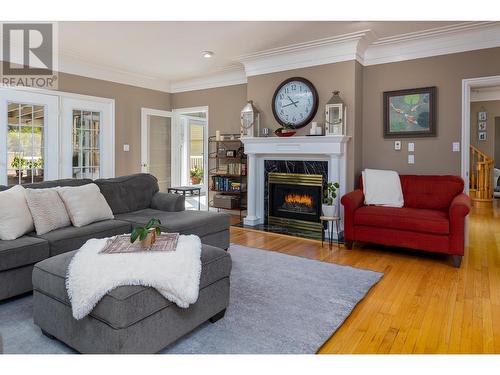 1920 Laurel Street, Terrace, BC - Indoor Photo Showing Living Room With Fireplace