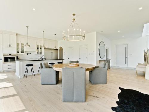 Salle Ã  manger - 1310 Rue Du Papillon-Lune, Sherbrooke (Fleurimont), QC - Indoor Photo Showing Kitchen With Upgraded Kitchen