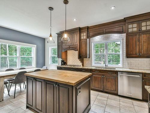 Cuisine - 78 Rue Du Sommet, Morin-Heights, QC - Indoor Photo Showing Kitchen With Upgraded Kitchen