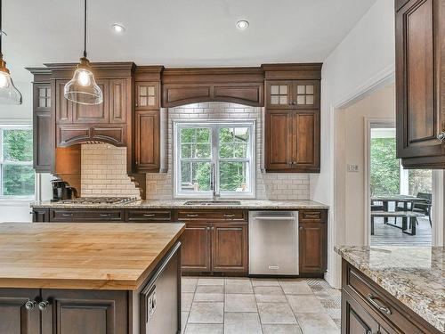 Cuisine - 78 Rue Du Sommet, Morin-Heights, QC - Indoor Photo Showing Kitchen With Upgraded Kitchen