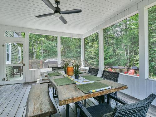 VÃ©randa - 78 Rue Du Sommet, Morin-Heights, QC - Outdoor With Deck Patio Veranda With Exterior