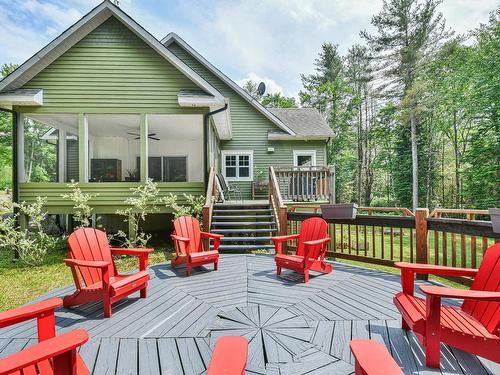 Terrasse - 78 Rue Du Sommet, Morin-Heights, QC - Outdoor With Deck Patio Veranda With Exterior