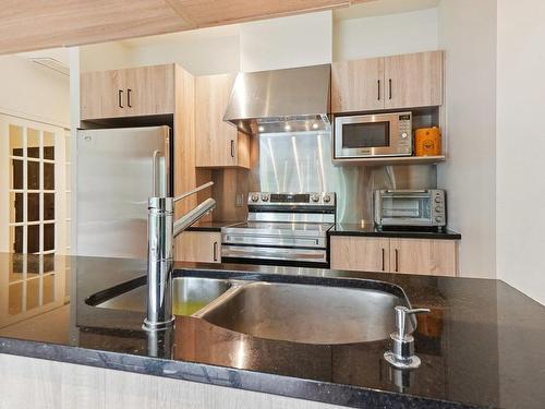 Cuisine - 105-201 Ch. Du Golf, Montréal (Verdun/Île-Des-Soeurs), QC - Indoor Photo Showing Kitchen With Double Sink