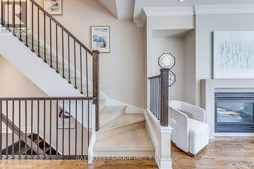 17 - 1812 Burnhamthorpe Road E, Mississauga (Applewood), ON - Indoor Photo Showing Other Room With Fireplace