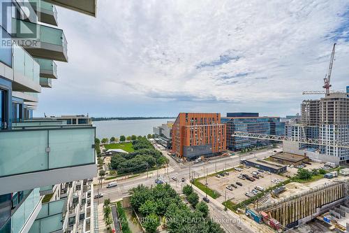 1402 - 16 Bonnycastle Street, Toronto (Waterfront Communities), ON - Outdoor With Body Of Water With View