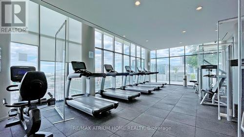 1402 - 16 Bonnycastle Street, Toronto (Waterfront Communities), ON - Indoor Photo Showing Gym Room