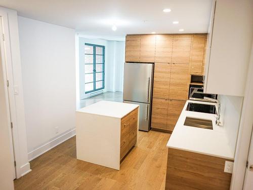 Kitchen - 409-1320 Rue Olier, Montréal (Le Sud-Ouest), QC - Indoor Photo Showing Kitchen With Double Sink