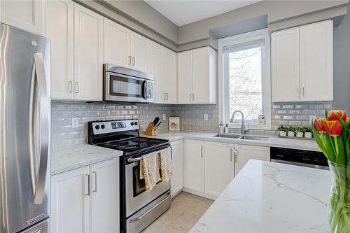 4165 Upper Middle Road|Unit #23, Burlington, ON - Indoor Photo Showing Kitchen With Stainless Steel Kitchen With Double Sink