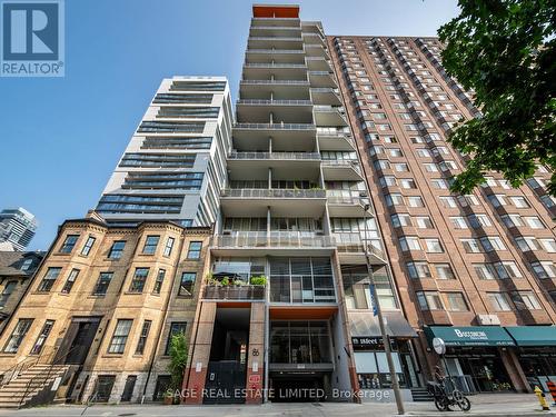 4D - 86 Gerrard Street E, Toronto (Church-Yonge Corridor), ON - Outdoor With Balcony With Facade