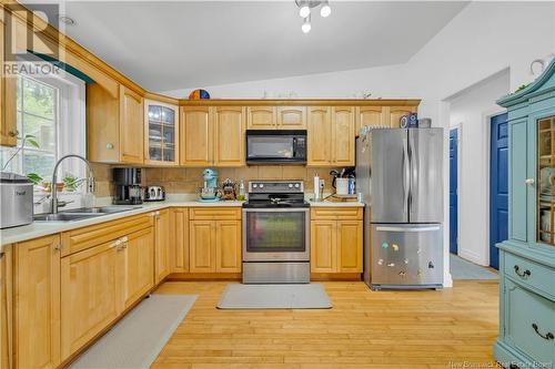 3 Balsam Drive, Grand Bay-Westfield, NB - Indoor Photo Showing Kitchen With Double Sink