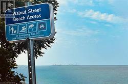 Steps away is the Walnut St. Beach Access - 