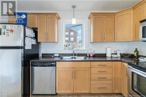 14 Lancefield, Moncton, NB - Indoor Photo Showing Kitchen With Double Sink