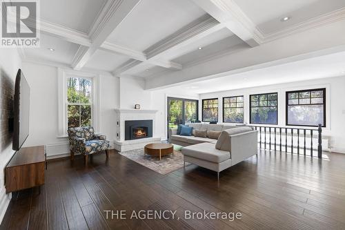 66 Victoria Street, Milton (Old Milton), ON - Indoor Photo Showing Living Room With Fireplace