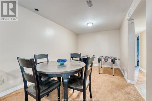 205 Dieppe, Kingsville, ON - Indoor Photo Showing Dining Room