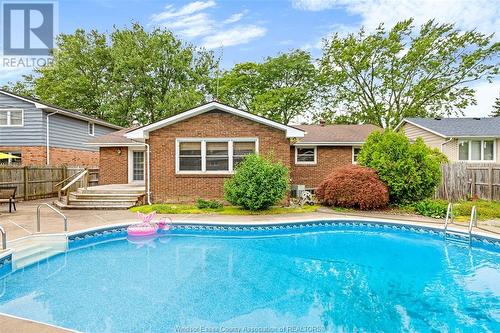 2430 Curry Avenue, Windsor, ON - Outdoor With In Ground Pool