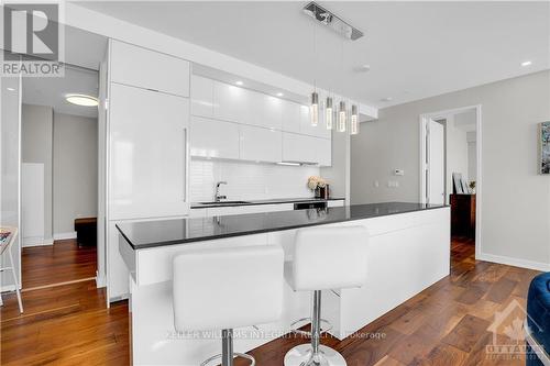 1603 - 101 Queen Street, Ottawa, ON - Indoor Photo Showing Kitchen With Upgraded Kitchen