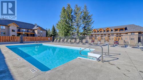 500 Bighorn Boulevard Unit# 512C, Radium Hot Springs, BC - Outdoor With In Ground Pool With Deck Patio Veranda