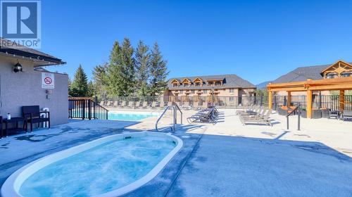 500 Bighorn Boulevard Unit# 512C, Radium Hot Springs, BC - Outdoor With In Ground Pool