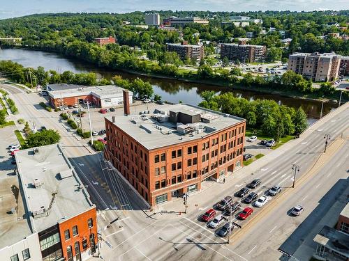 Aerial photo - 203-31 Rue King O., Sherbrooke (Les Nations), QC - Outdoor With Body Of Water With View