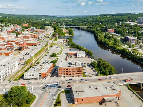 Aerial photo - 203-31 Rue King O., Sherbrooke (Les Nations), QC - Outdoor With Body Of Water With View