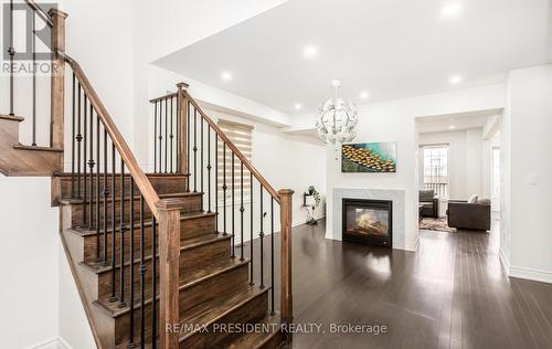 51 Lionhead Golf Club Road, Brampton, ON - Indoor Photo Showing Other Room With Fireplace