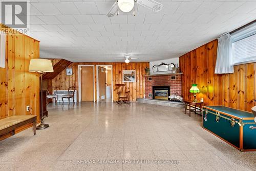 515 Sugarloaf Street, Port Colborne, ON - Indoor Photo Showing Other Room With Fireplace