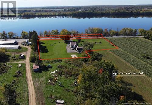 699 Route 105, Maugerville, NB - Outdoor With Body Of Water With View