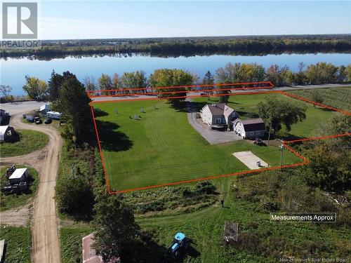 699 Route 105, Maugerville, NB - Outdoor With Body Of Water With View