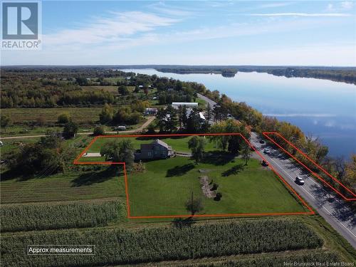 699 Route 105, Maugerville, NB - Outdoor With Body Of Water With View