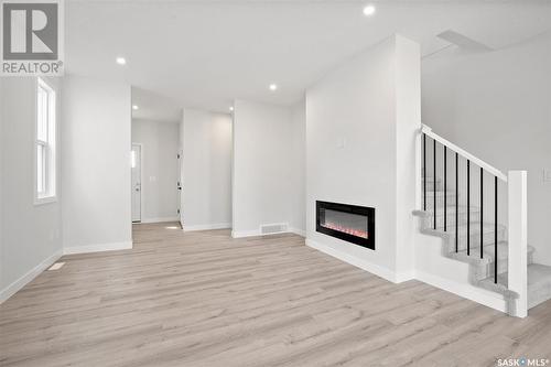 151 Keith Way, Saskatoon, SK - Indoor With Fireplace