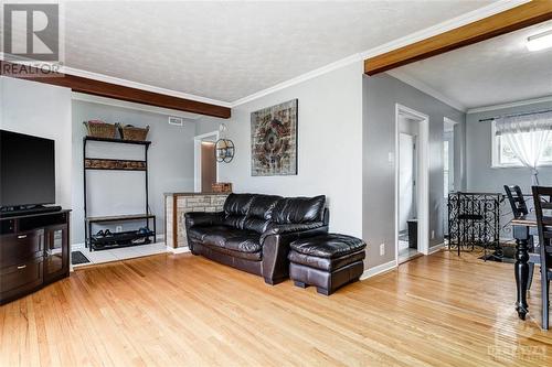 3722 Louiseize Road, Ottawa, ON - Indoor Photo Showing Living Room With Fireplace